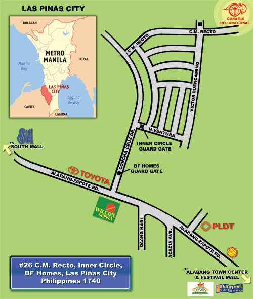 location map