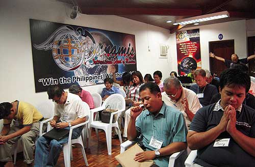 Pastors praying