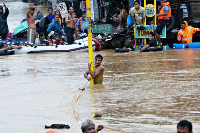 Manila Flooded Aug. 2012