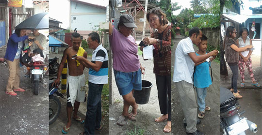 Sharing Jesus at Davao